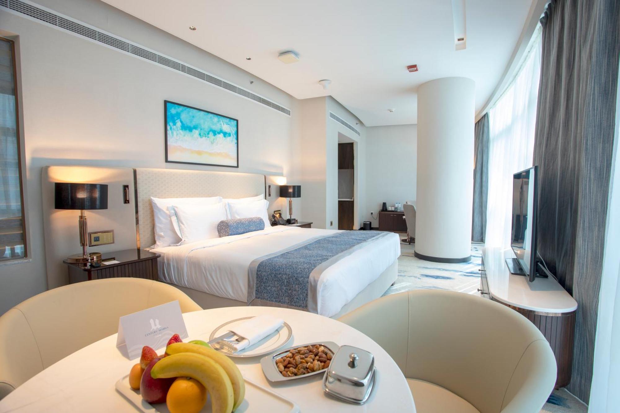 Century Marina Hotel - Lusail מראה חיצוני תמונה A bedroom at the hotel