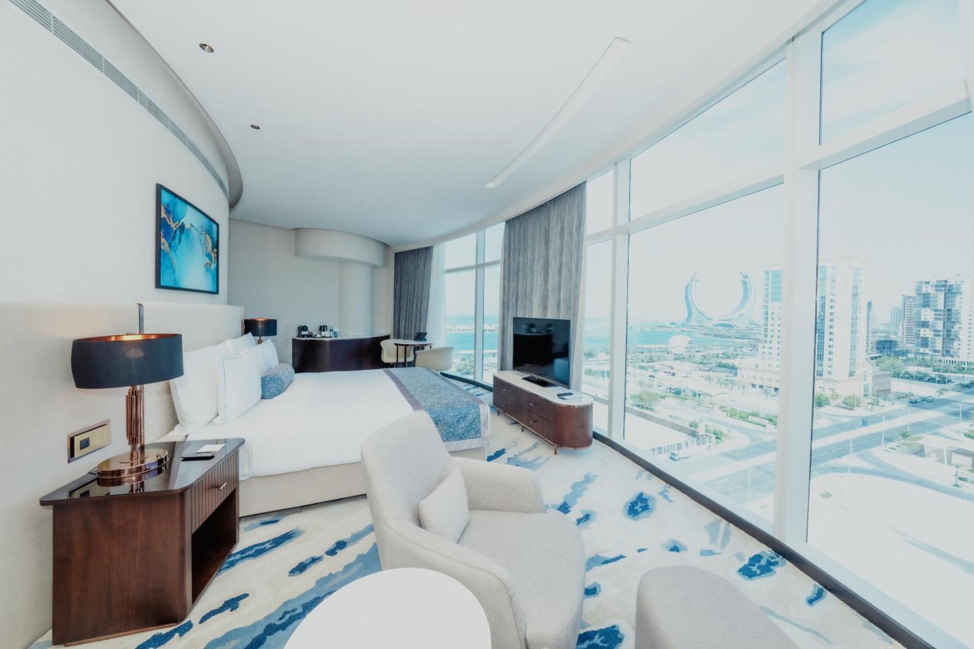 Century Marina Hotel - Lusail מראה חיצוני תמונה A bedroom at the hotel