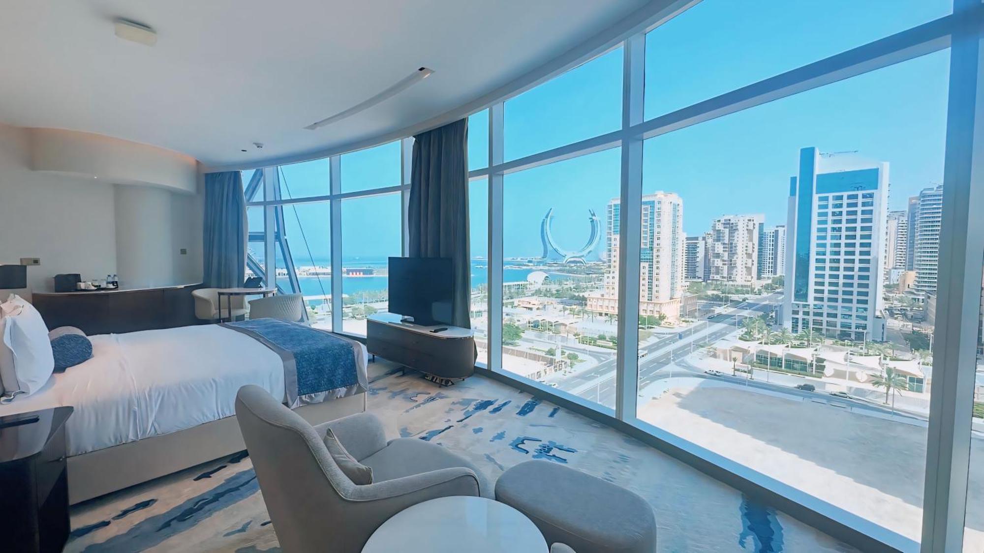 Century Marina Hotel - Lusail מראה חיצוני תמונה A room at the hotel